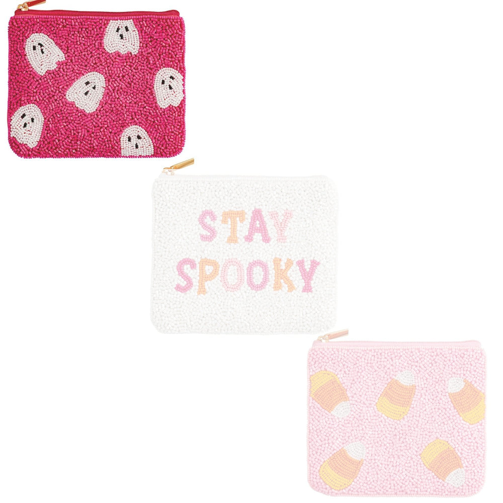 Mud Pie Halloween Beaded Cases