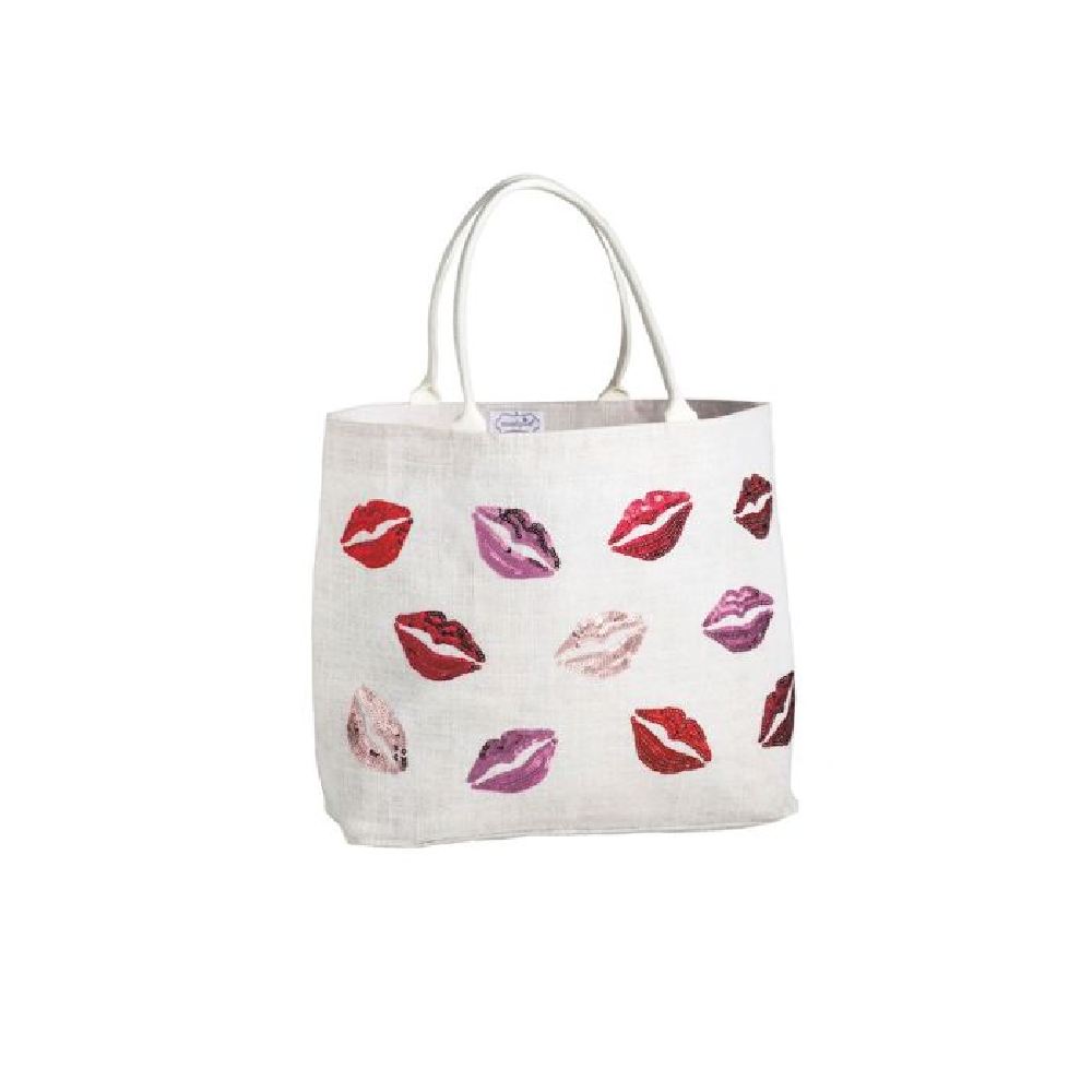Mud Pie Valentine's Sparkle Totes