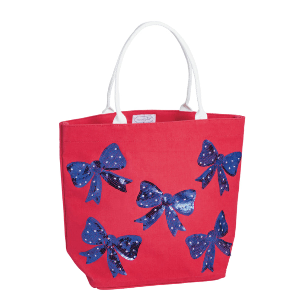 Mud Pie Americana Sparkle Totes