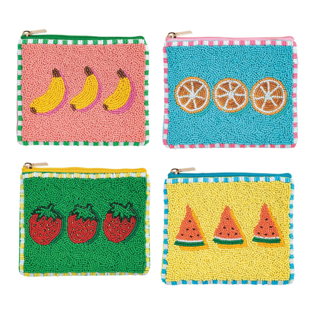 Mud Pie Fruit Beaded Cases