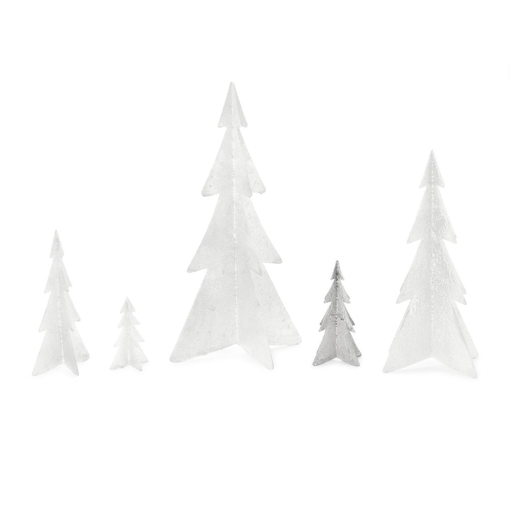 Two's Company Hand-Crafted Silver Trees