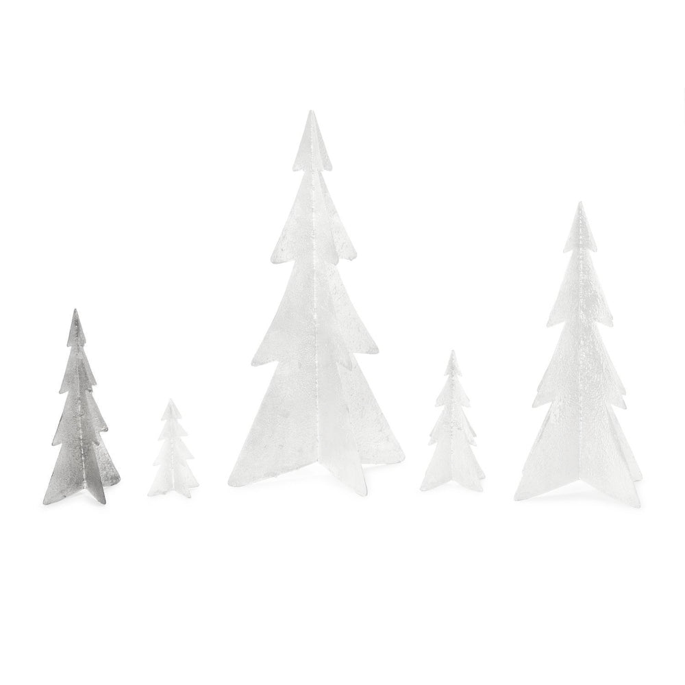 Two's Company Hand-Crafted Silver Trees