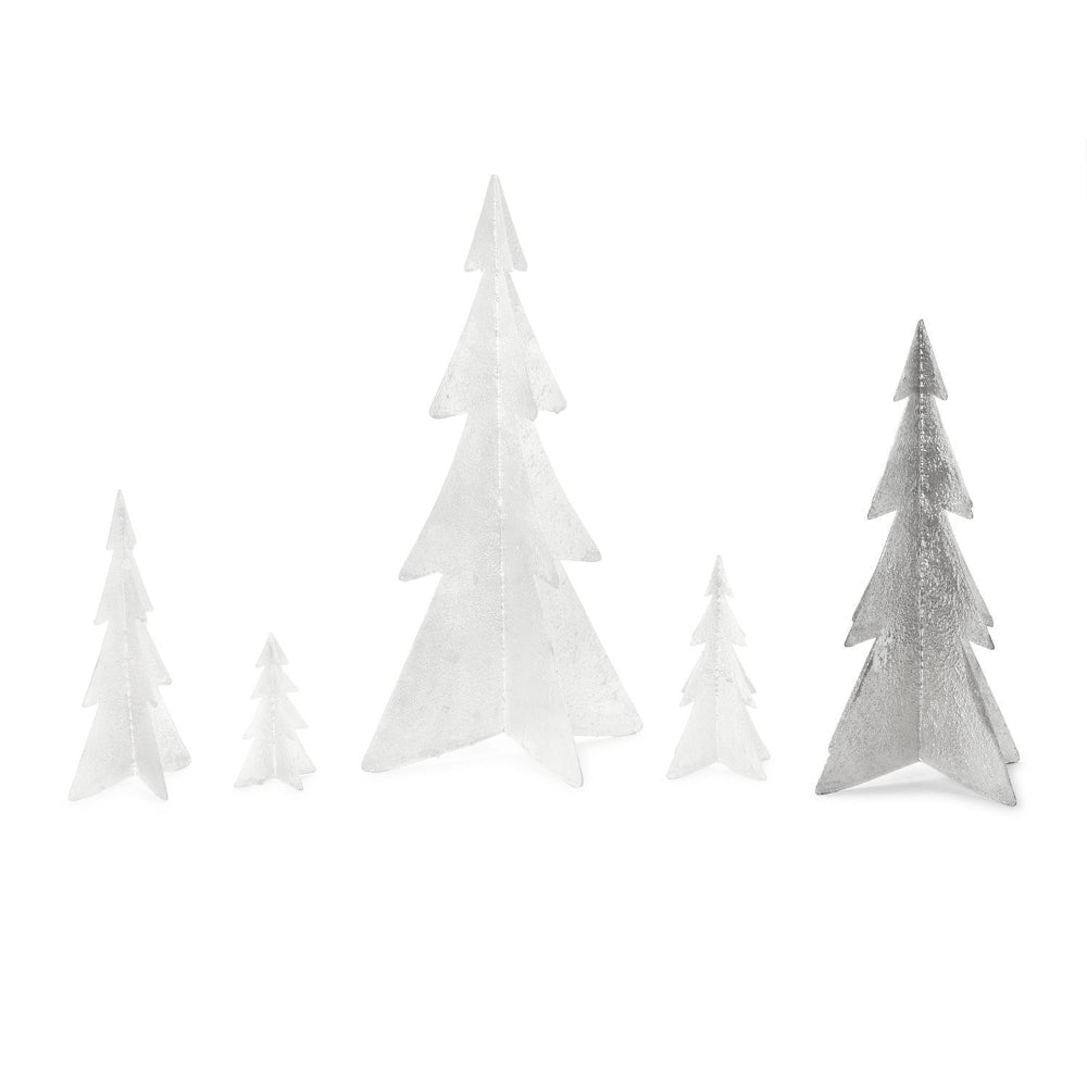 Two's Company Hand-Crafted Silver Trees