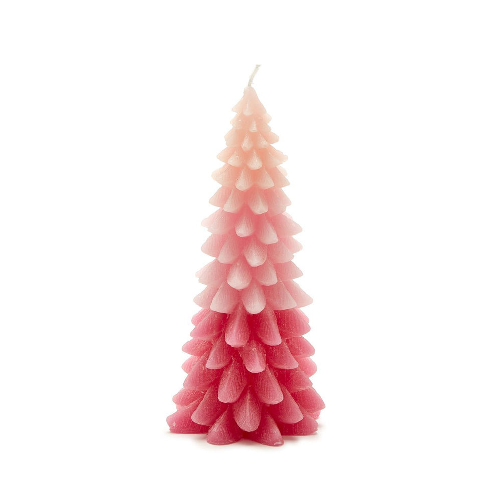 Two's Company Ombré Christmas Tree Candle