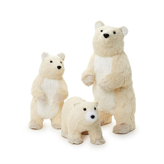 Two's Company Hand-Crafted Polar Bears