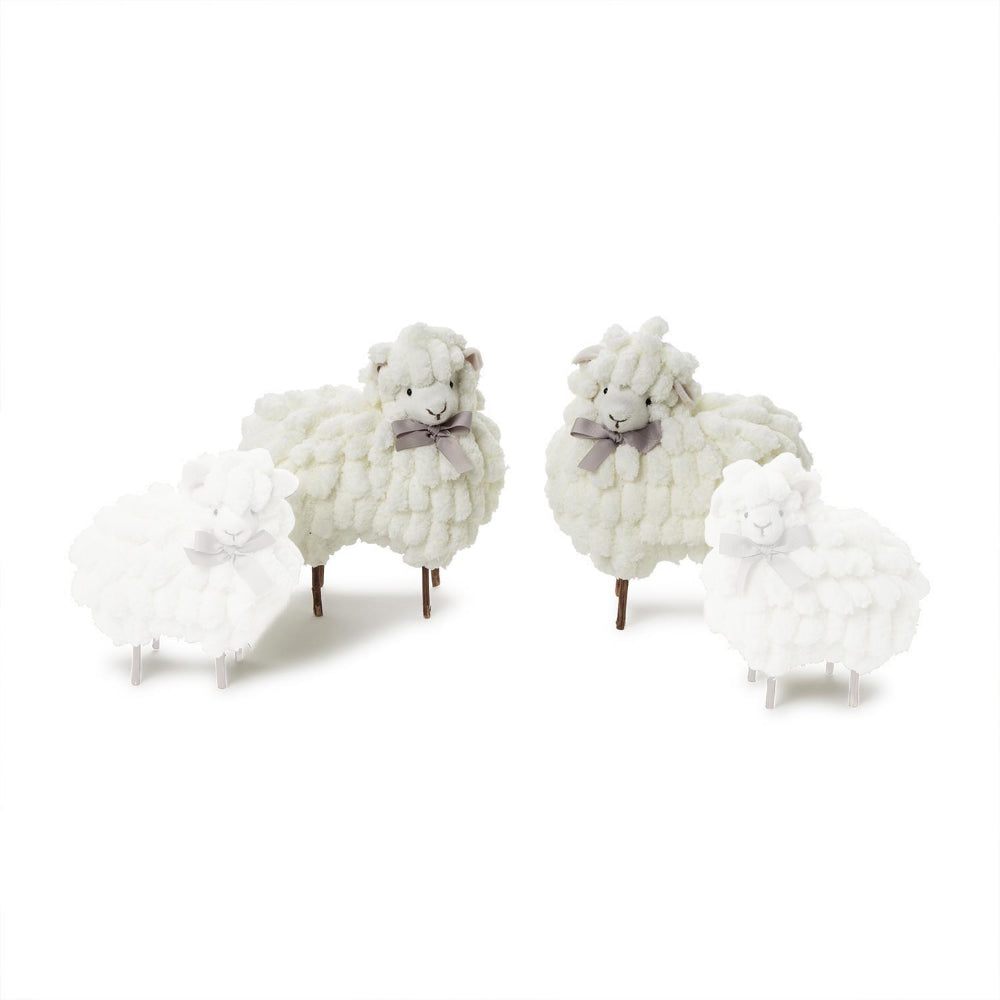 Two's Company Chenille Sheep - Set of 2