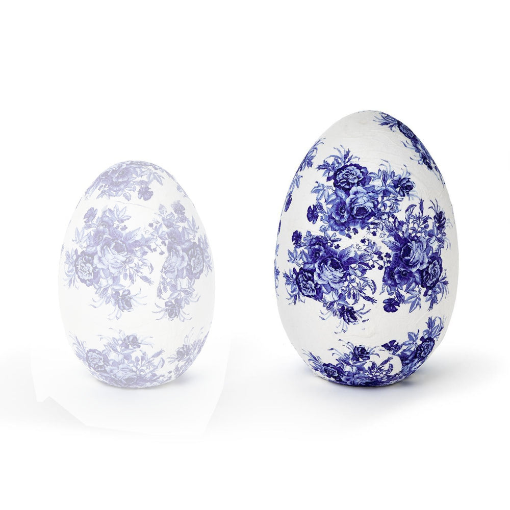 Two's Company Paper Mache Eggs