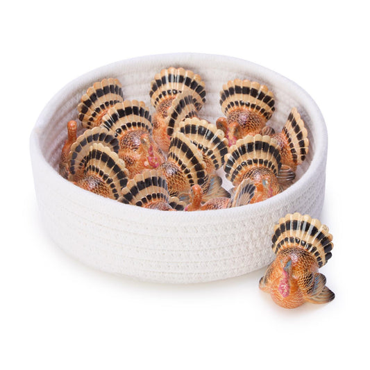 Two's Company Hand-Painted Turkey