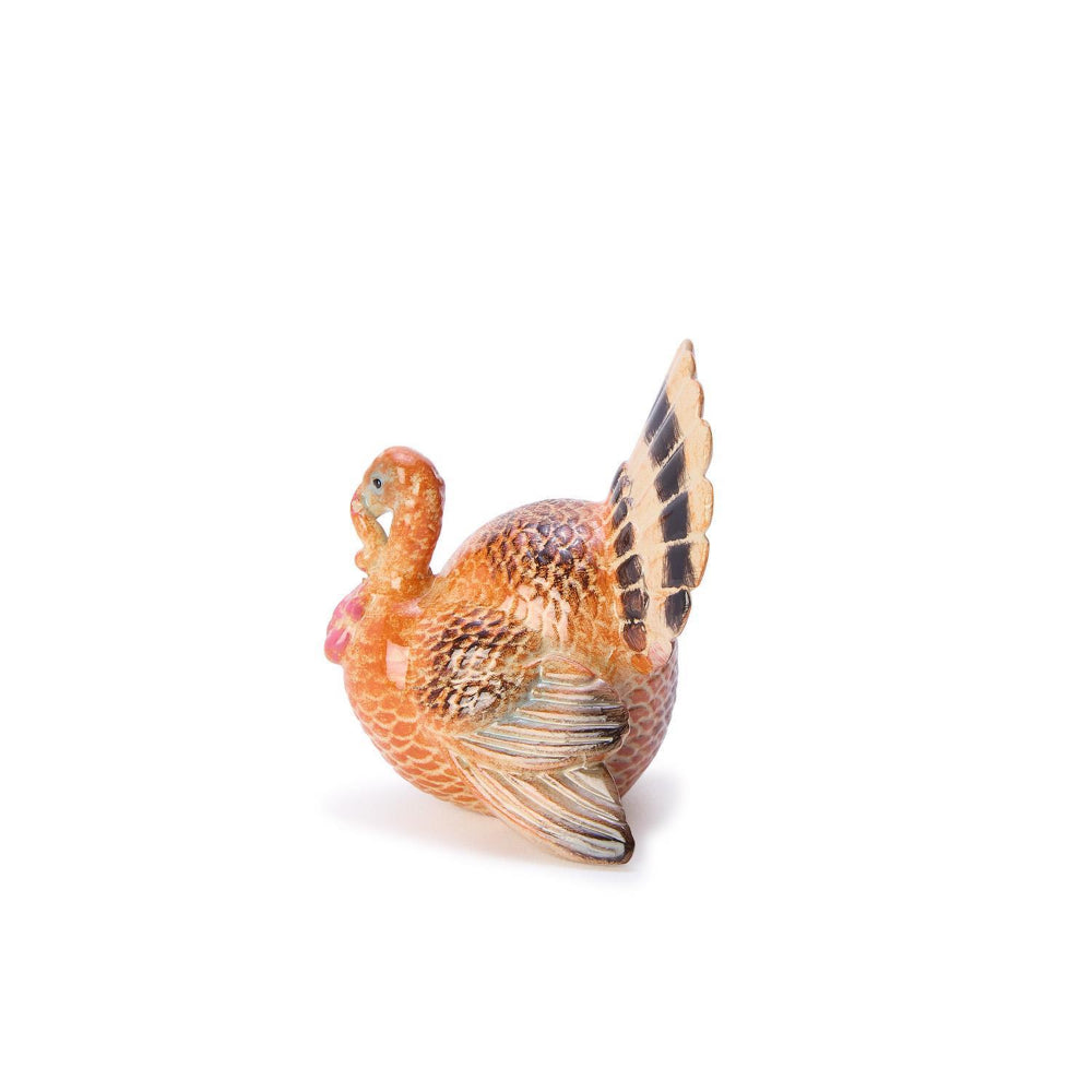 Two's Company Hand-Painted Turkey