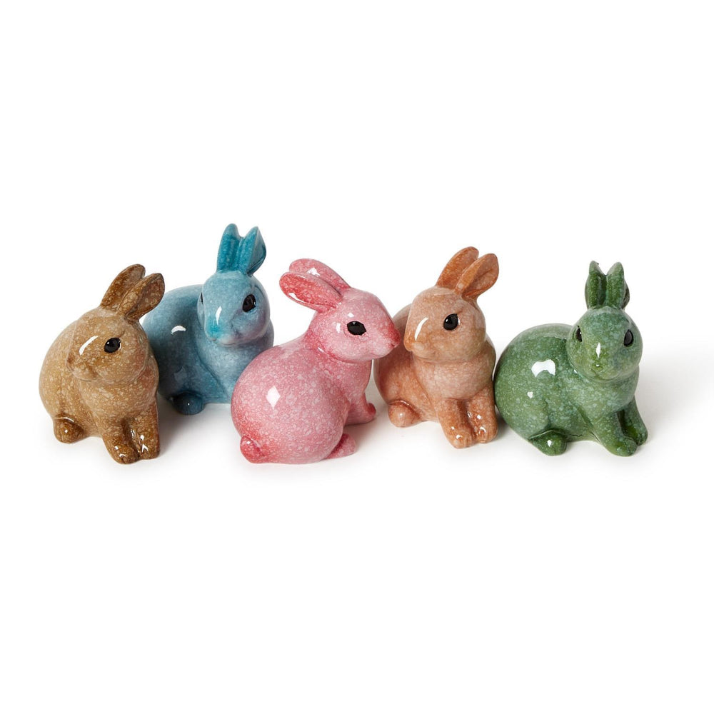 Two's Company Hand-Painted Easter Bunny-Assorted