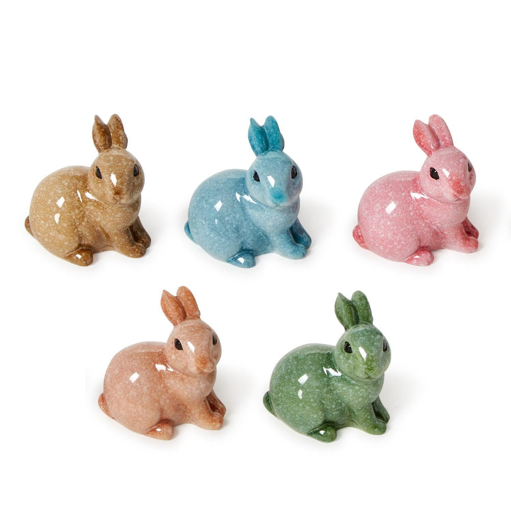 Two's Company Hand-Painted Easter Bunny-Assorted