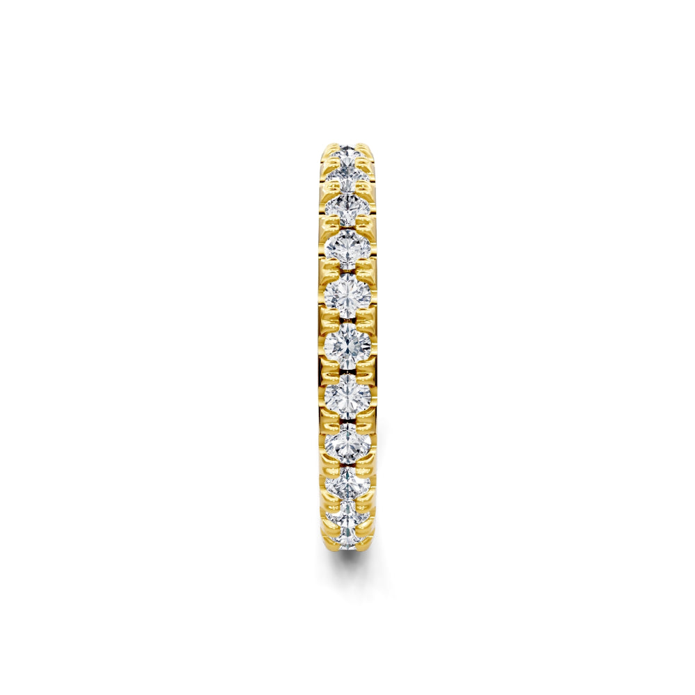 14k Gold Diamond Eternity Band