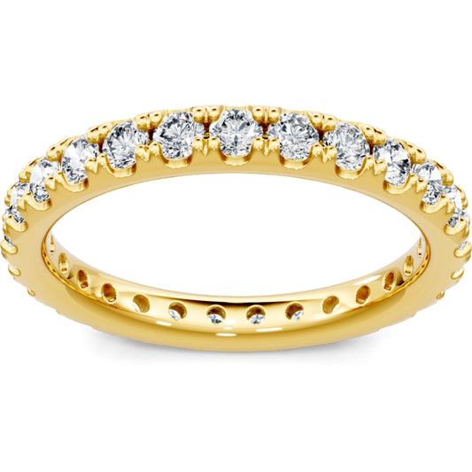 14k Gold Diamond Eternity Band