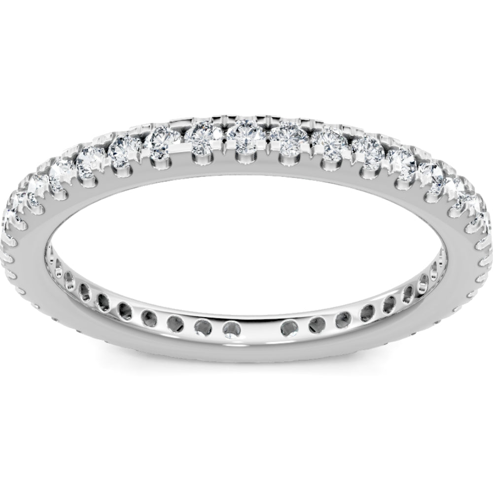 14k Gold Diamond Eternity Band