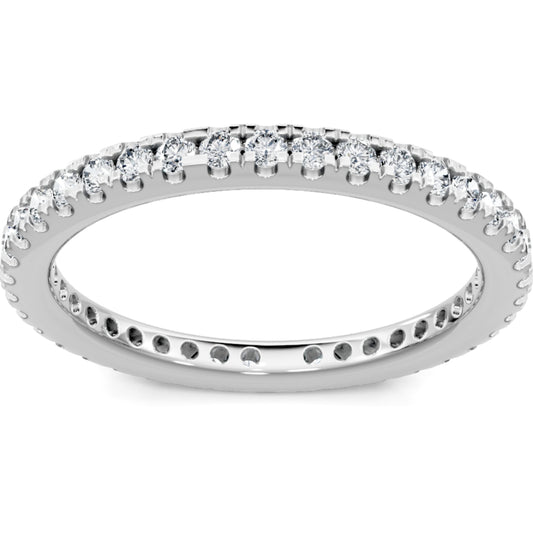 14k Gold Diamond Eternity Band