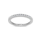 Smyth Signature Round Diamond Pave Eternity Band