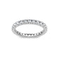 Smyth Signature Round Diamond Pave Eternity Band