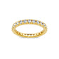 Smyth Signature Round Diamond Pave Eternity Band