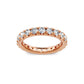 Smyth Signature Round Diamond Pave Eternity Band