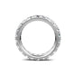 Smyth Signature Round Diamond Pave Eternity Band