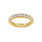 Smyth Signature Round Diamond Pave Eternity Band