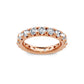 Smyth Signature Round Diamond Pave Eternity Band