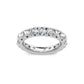 Smyth Signature Round Diamond Pave Eternity Band