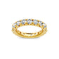Smyth Signature Round Diamond Pave Eternity Band