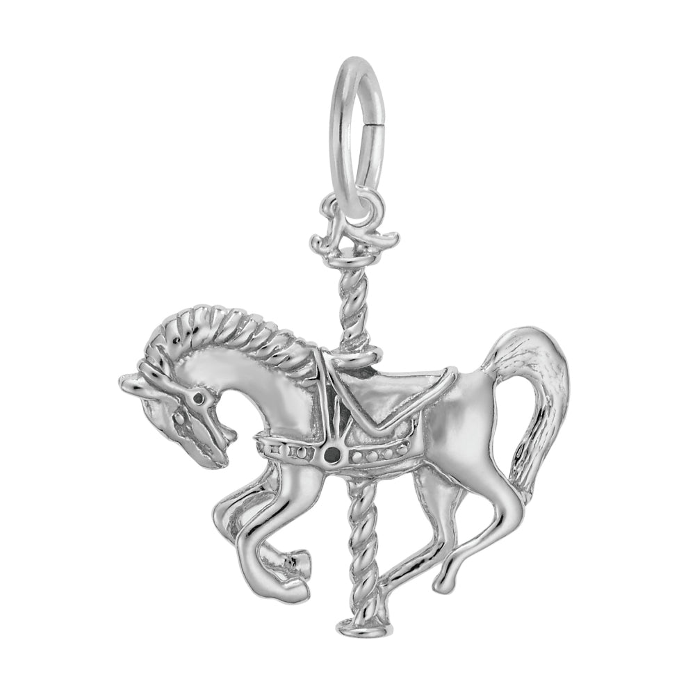 8290 Carousel Horse Charm