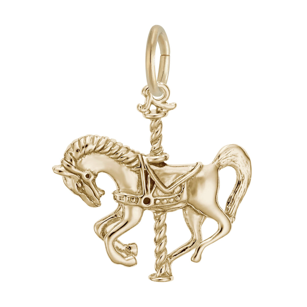 8290 Carousel Horse Charm
