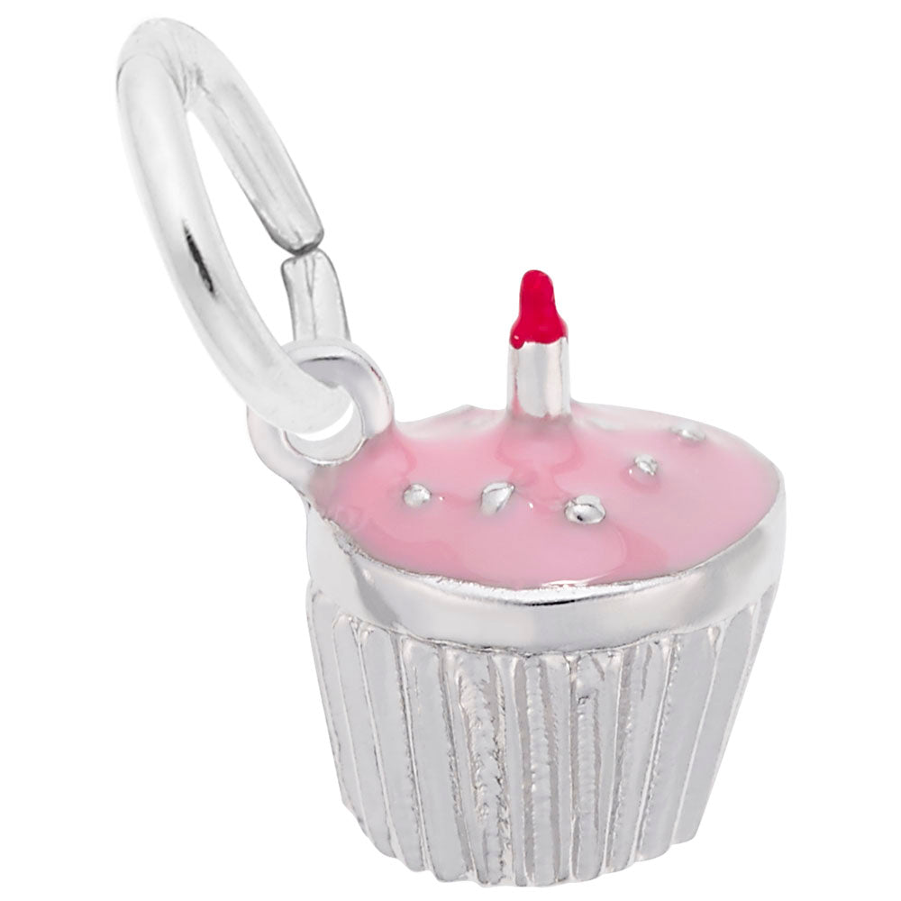 RQC 8452 Cupcake with Candle Charm