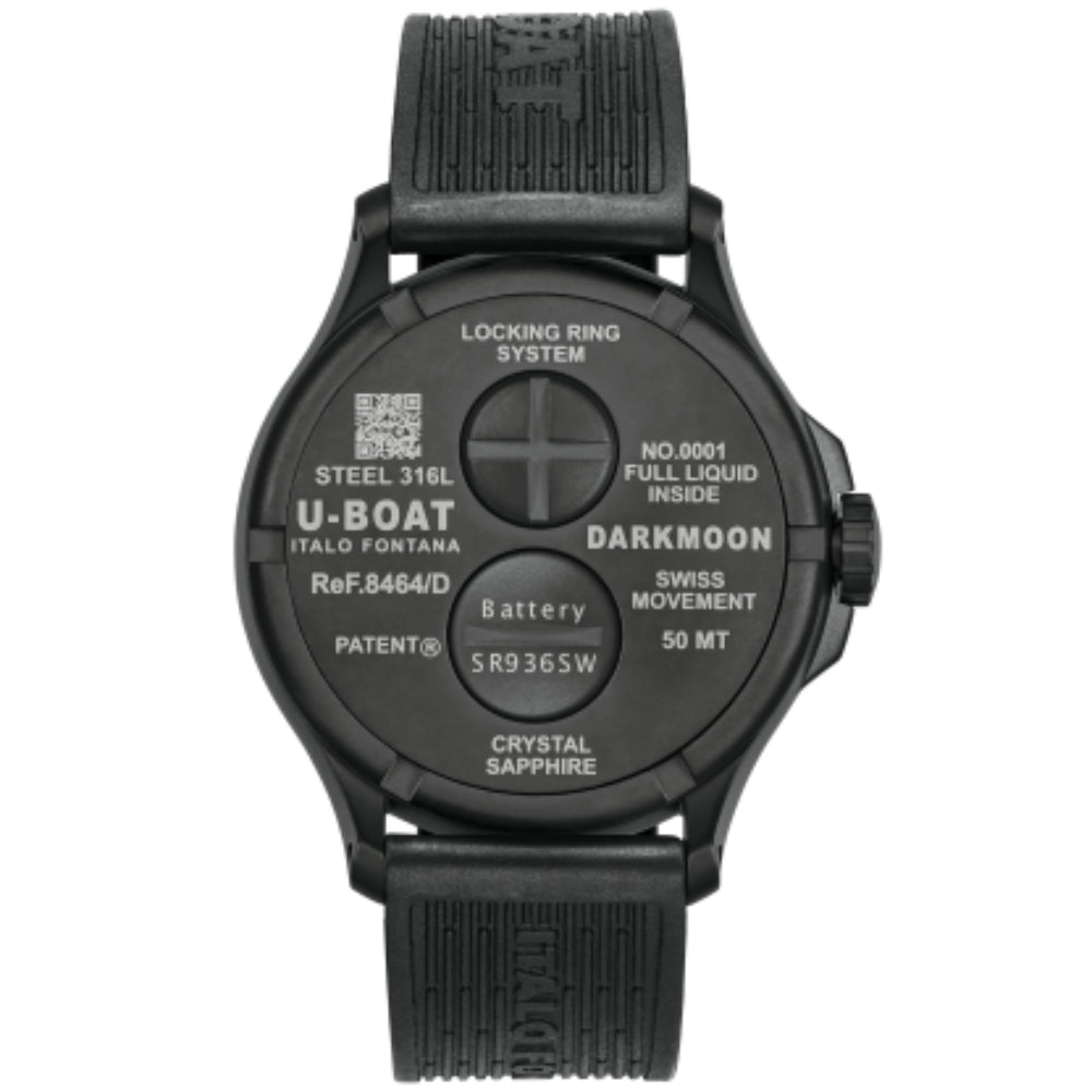 U-Boat Darkmoon Black PVD 44mm Quartz Watch