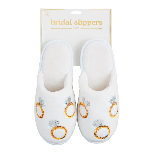 Mud Pie Bride Slippers