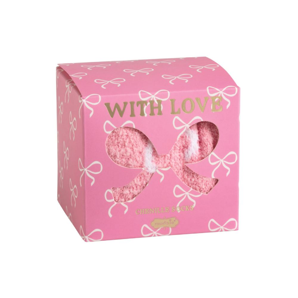 Mud Pie Valentine's Socks