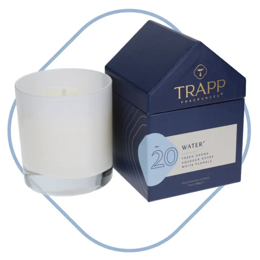 Trapp Fragrances No. 20 Water 7 oz. Candle in House Box