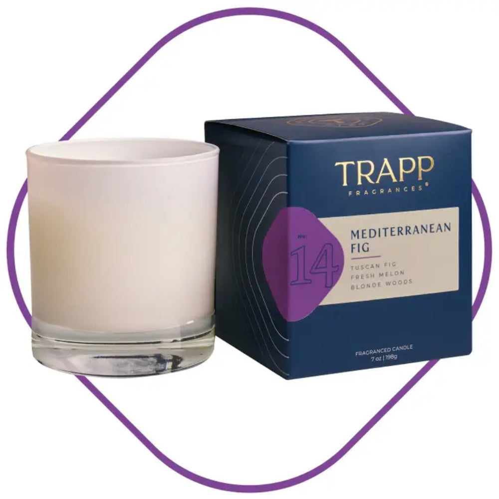 Trapp Fragrances No.14 Mediterranean Fig 7 oz. Candle in Signature Box