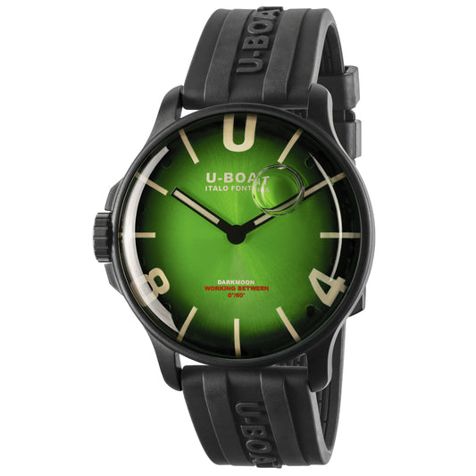 U-Boat Darkmoon Green PVD Soleil Quartz Watch