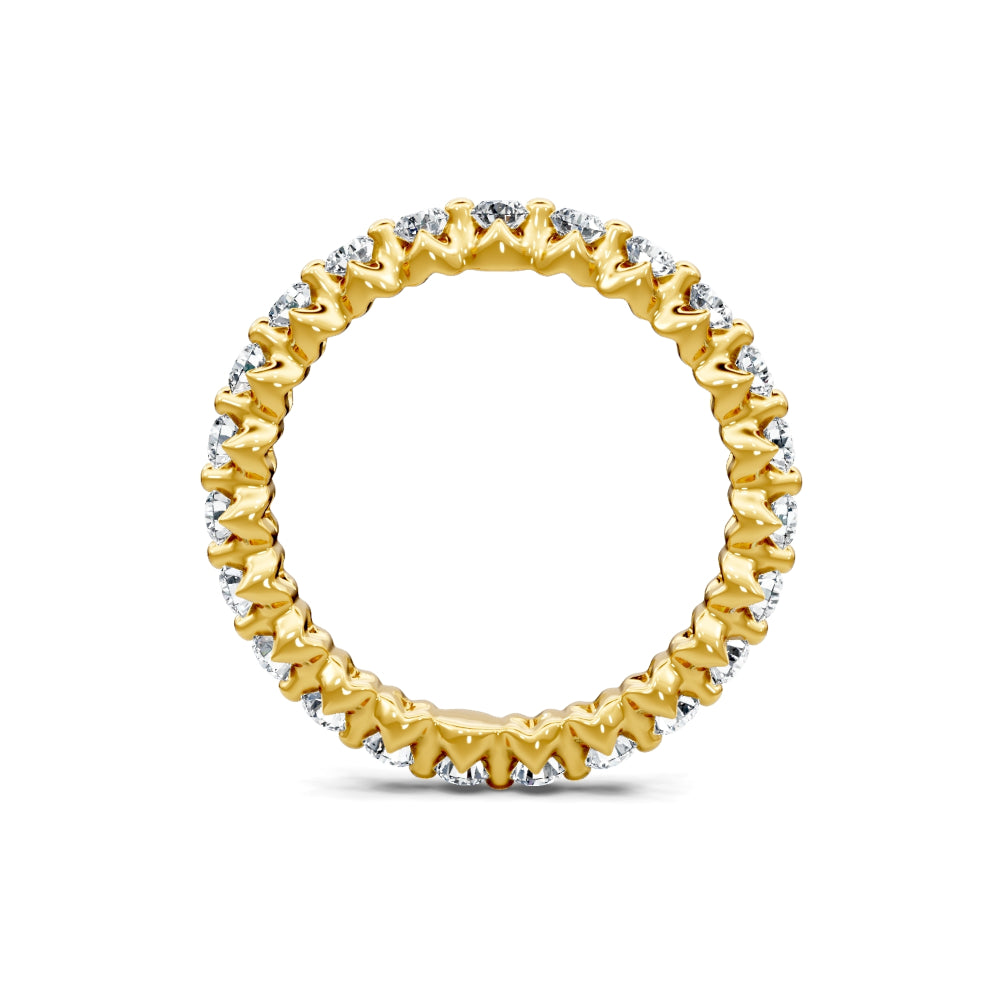 14k Gold Diamond Eternity Band