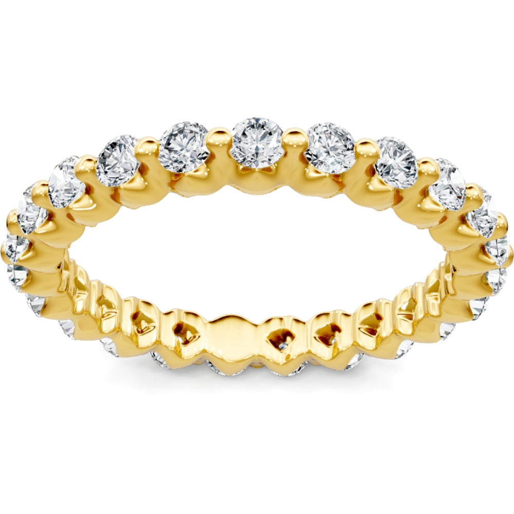 14k Gold Diamond Eternity Band