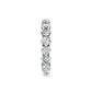 Smyth Signature Round Diamond Single Shared Prong Eternity Band