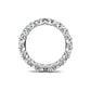 Smyth Signature Round Diamond Single Shared Prong Eternity Band