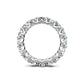 Smyth Signature Round Diamond Single Shared Prong Eternity Band