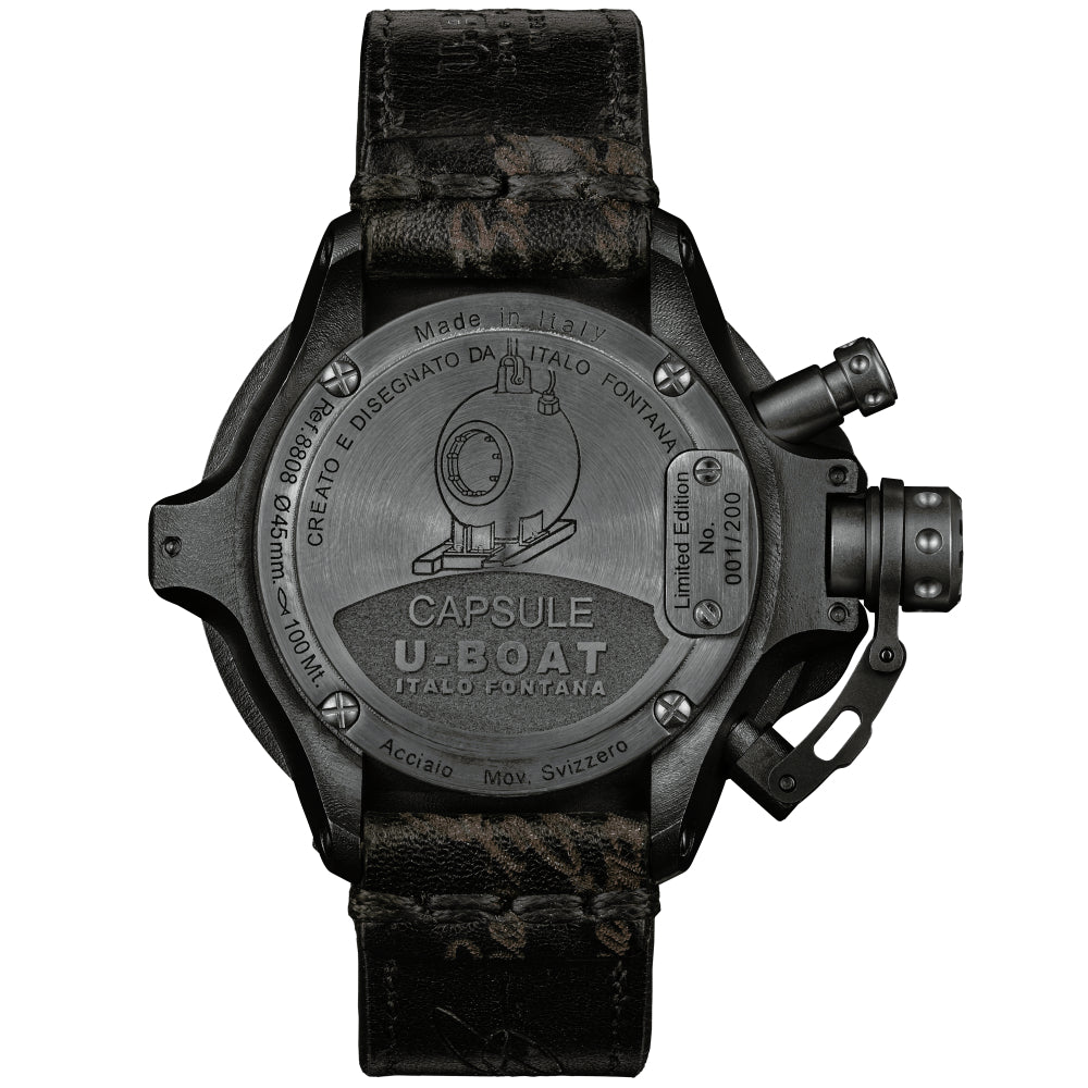 U-Boat Capsule 45mm Black PVD Limited Edition Watch