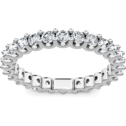 14k Gold Diamond Eternity Band