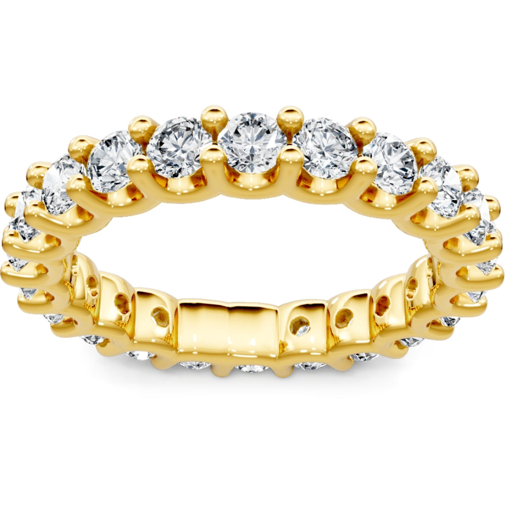 14k Gold Diamond Eternity Band