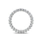 Smyth Signature Round Diamond U-Prong Eternity Band