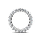 Smyth Signature Round Diamond U-Prong Eternity Band
