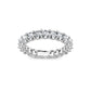Smyth Signature Round Diamond U-Prong Eternity Band