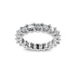 Smyth Signature Round Diamond U-Prong Eternity Band