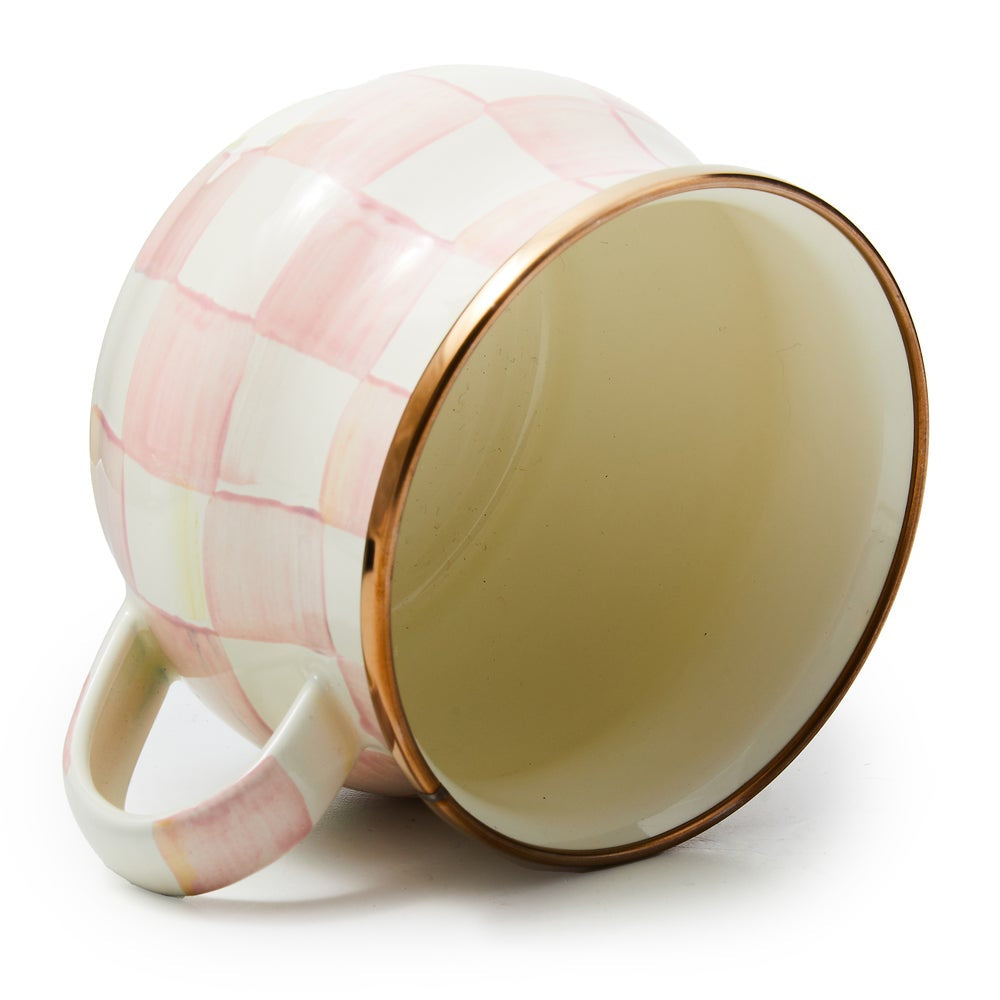 MacKenzie-Childs Rosy Check Teacup